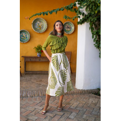 Conjunto tablones oliva